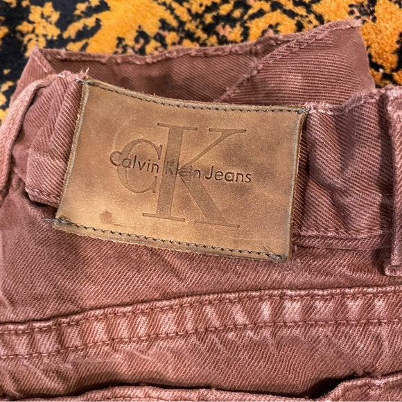 Vintage Brown Calvin Klein Jeans - Picture 6 of 7